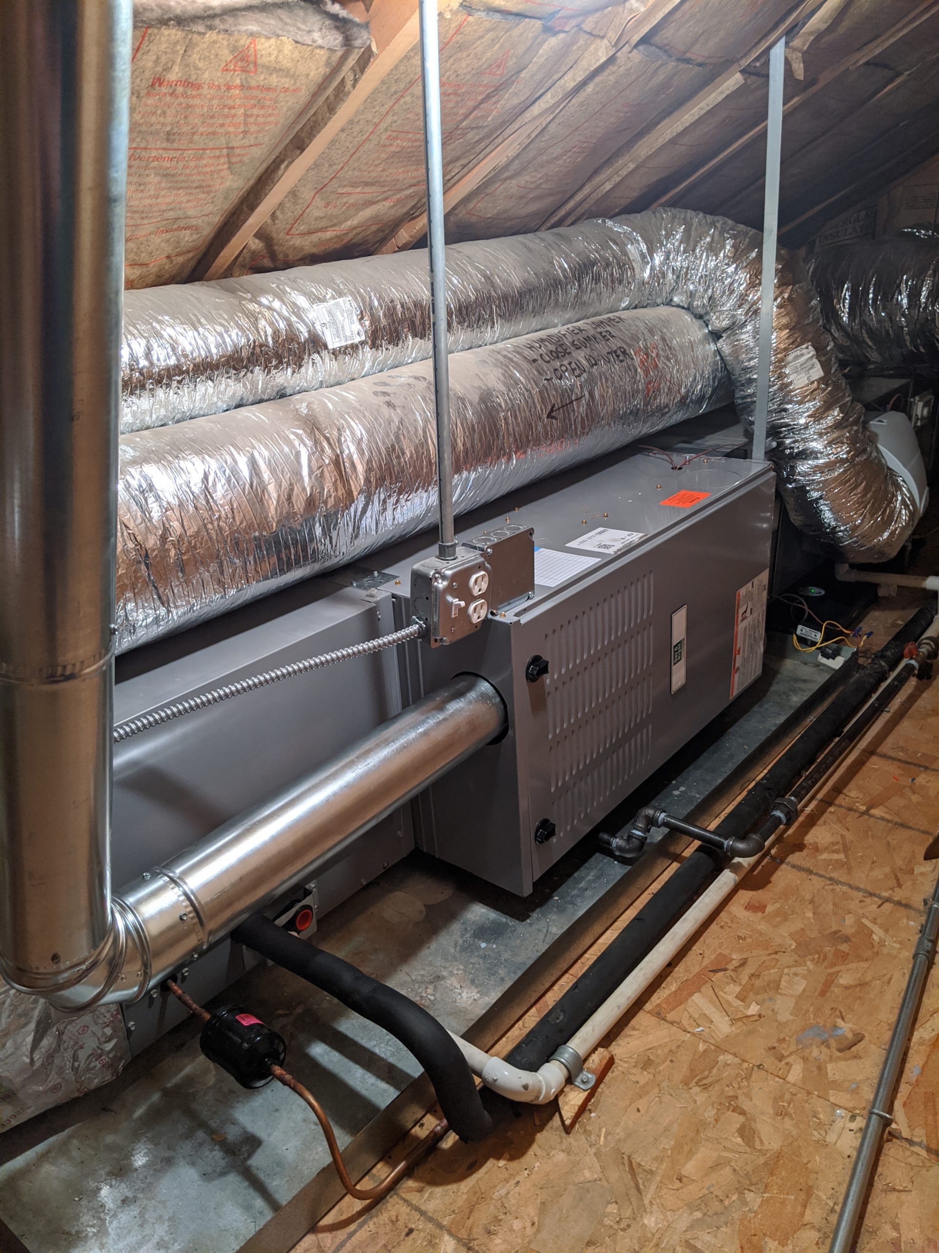 Attic Furnace and A/C Install NextGen Mechanical